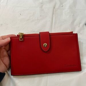 Travelambo Bifold Wallet red